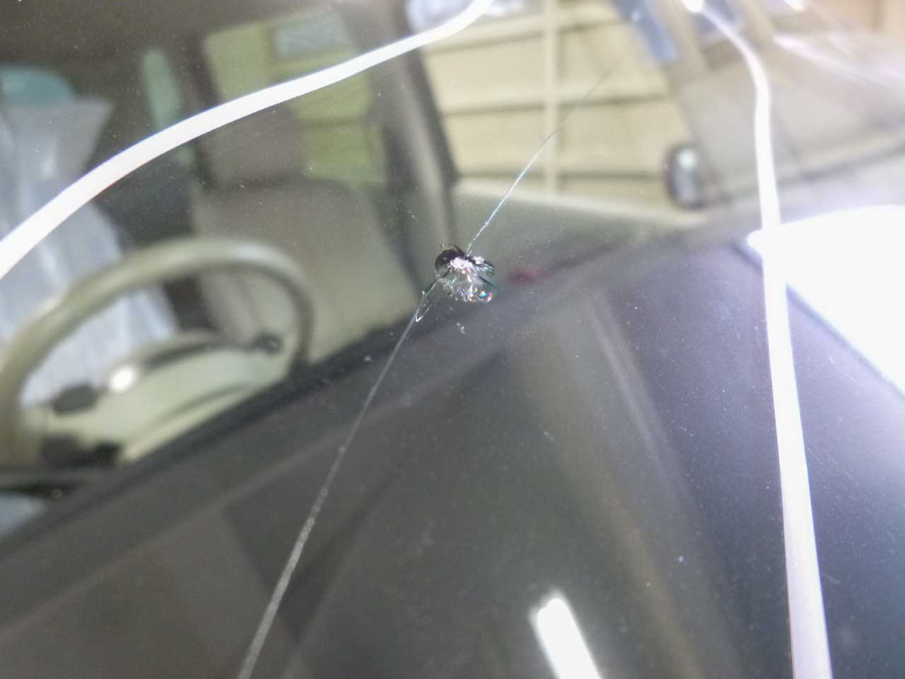 ガラスのひび割れ